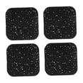 thumbnail image 1 of DYNWAVECA 4Pcs Treadmill Mat Exercise Equipment Pad for Washer Bike Elliptical Machine, 1 of 9