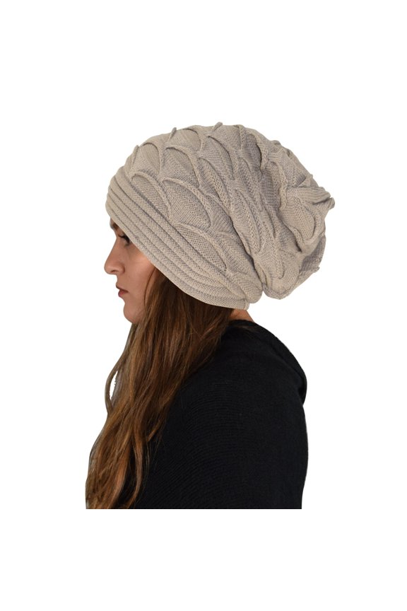 Winter Warm Soft Knitted Baggy Beanie Slouchy Hat Skull Cap