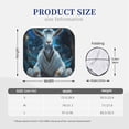 thumbnail image 3 of Picia Forest Meditating Goat 2 Piece Car Windshield Sun Shade Foldable | Foldable Sun Shield for Front Window Blocks UV Rays and Keeps Your Vehicle Cool-Medium, 3 of 7