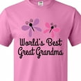 thumbnail image 4 of Inktastic Great Grandma Butterflies T-Shirt, 4 of 5