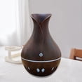 thumbnail image 4 of Difusor de aceite esencial Ultrasoni de 130ml, difusor de aromaterapia, purificador de aire, niebla, luz Led de 7 colores, Mini USB para Spa de , dark wood grain grano de madera oscura BLESIY Humidificador de aire, 4 of 7