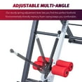 thumbnail image 3 of PREENEX Gravity Inversion Table, Folding Body Board for Adult Teen Home Gym, Red, 3 of 12