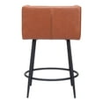 thumbnail image 4 of Horbat Collection Counter Stool Brown, 4 of 5