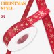thumbnail image 5 of 2 rollos de cintas de regalo de Navidad, cintas para cajas de regalo DIY, exquisitas decoraciones de cintas para envolver Navidad, 5 of 6