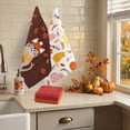 thumbnail image 4 of RITZ 100% Cotton Harvest Kitchen Towels, Set of 4, Forever Cat Dish Towels Set, 4 of 6