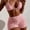 Pink, variant on Top-kevin String Halter Triangle Bikini Tops for Women Sexy Bathing Suit Swim Bikinis Set