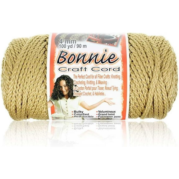 4MM Bonnie Cord 100 Yards Jute Macrame Cord