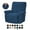 Blue, variant on Recliner Chair Covers Recliner Covers Stretch Couch Cover Slipcovers 4 Piece Furniture Protector with Elastic Bottom for Dog,Kids