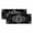 Black White, variant on Valances for Windows, Black Boho Kitchen Curtains Valances 2 Pack for Living Room Bedroom Bathroom, Retro Farmhouse Neutral Abstract Geometric Light Filtering Curtains Rod Pocket Valance 42"x12"