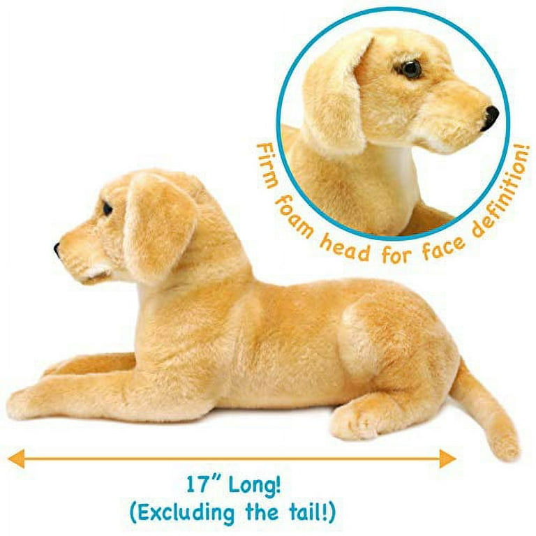 Giant labrador best sale soft toy