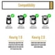 thumbnail image 3 of 100 Uds K-Cup Pods filtros desechables cápsulas papel para Keurig 1 0 2, 3 of 6