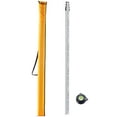 thumbnail image 5 of KFFKFF Aluminum Measuring Rod, 16-Ft/8ths, 4-Part Extendable Survey Stick, Dual-Sided 1/8in Scale, Aluminum Construction Level Rod with Bubble Level & Portable Bag for Residential & Commercial Use, 5 of 9