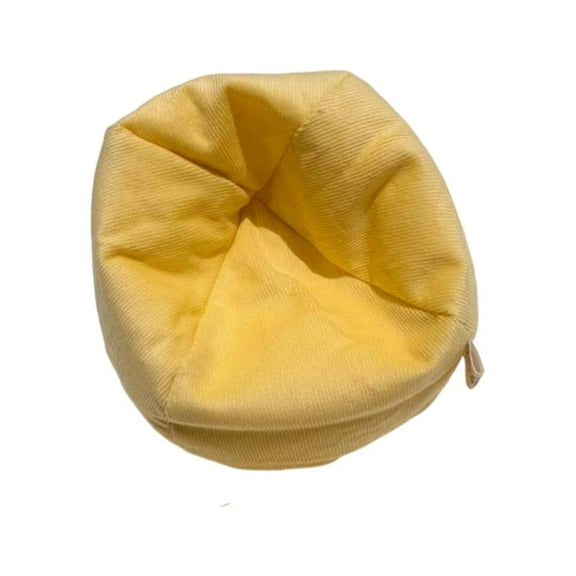 Handmade Bean Bag Chair for Doll Sofa Seat, Mini Sofa Suitable for 17 CM Dolls, Practical Accessories Suitable for Blind Box Enthusiasts and Collectors, Miniature Furniture for Dollhouse