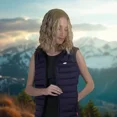 thumbnail image 2 of Chaleco de Dama Acolchado HikePath Impermeable Azul Oscuro Talla Extra Grande, 2 of 5