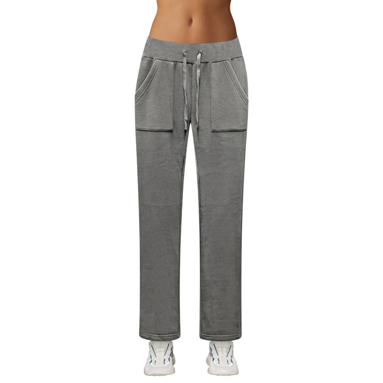 Multi-Pack: Womens Ultra-Soft Cozy Fleece Lined Elastic Waistband Terry Knit  Pants 