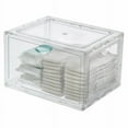 thumbnail image 2 of Stackable Shoebox & Organizer, 4 Pack, 2 of 5