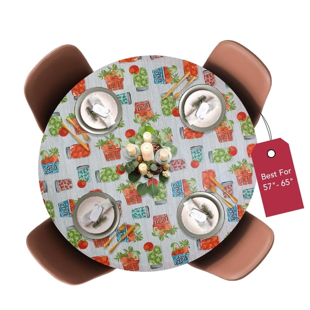 Fundas de mesa para The Home Deluxe de vinilo con bordes elásticos