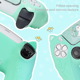 thumbnail image 3 of Funda protectora de silicona para mando de PS5, funda protectora con orejas de gato y tapa para joystick, 3 of 6