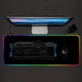 thumbnail image 4 of Alfombrilla Ratón Colorida Con LED Base Goma Antideslizante para Gamer Esports, 4 of 9