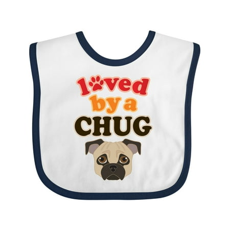 

Inktastic Chug Dog Chihuahua Pug Gift Baby Boy or Baby Girl Bib