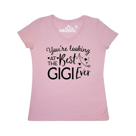 You're Looking at the Best Gigi Ever Women's V-Neck (Best Looking Women In Europe)