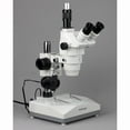 thumbnail image 3 of AmScope 3.35X-45X Ultimate Trinocular Zoom Microscope with Two Lights New, 3 of 4