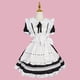thumbnail image 1 of Vestido largo de sirvienta tradicional Vestido de sirvienta de manga larga Vestido de sirvienta Marioneta Uniforme de cosplay de mayordomo Vestido lindo, 1 of 6