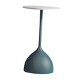 thumbnail image 2 of jifeng Petite Table d'Appoint Ronde Ornement Table Basse pour Balcon Intérieur Salon Marbre Bleu Blanc, 2 of 9