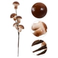 thumbnail image 1 of Raindrops 4Ud Plantas Artificiales De Hongos Color Café Para Accesorios De Jardinería Y, 1 of 7