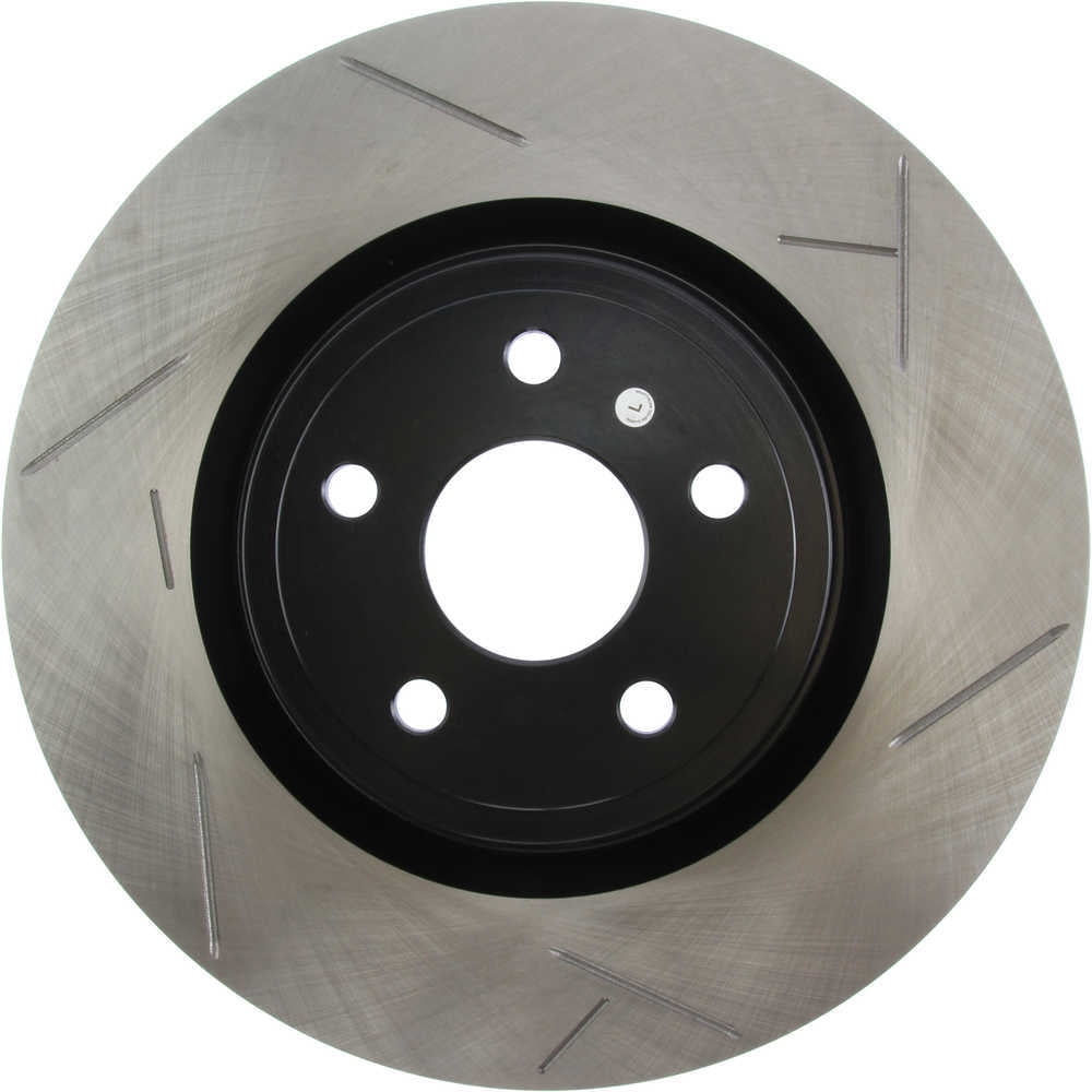 StopTech 12-18 Jeep Grand Cherokee SRT8 (380mm Front Disc) Front Left Slotted Sport Brake Rotor Fits select: 2017-2020 DODGE DURANGO, 2012-2018 JEEP GRAND CHEROKEE SRT-8