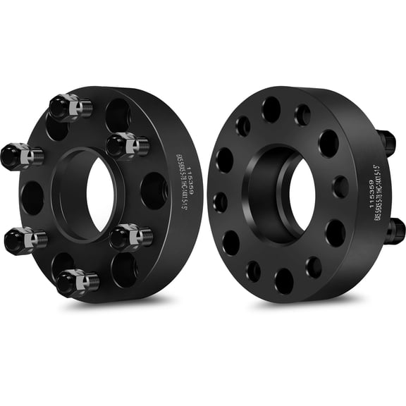 ECCPP fit for 1996-2019 for GMC Yukon 6 lug Hub centric Wheel Spacers 1.5" 6x5.5 to 6x5.5 6x139.7mm to 6x139.7mm with 14x1.5 Studs