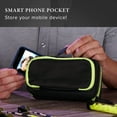 thumbnail image 6 of Casemaster Plazma Pro Dart Case Black with Yellow Zipper and Phone Pocket, 6 of 10