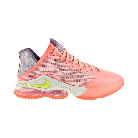

Nike Lebron 19 XIX Low Men s Basketball Shoes Crimson Bliss-Atomic Green dq8344-600