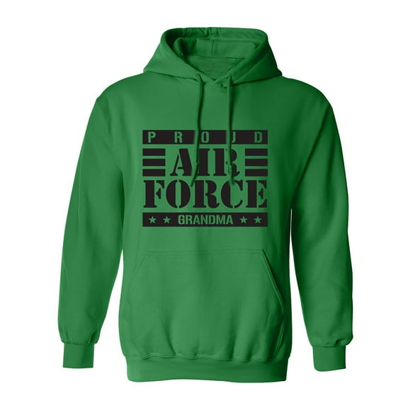 Proud Air Force Grandma Adult Hooded Sweatshirt