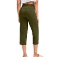 thumbnail image 5 of Men's Linen Pants - Elastic Waist Drawstring Yoga Golf Beach Jogger Sweats Lounge Harem Pants Trousers with Pockets Sky Blue, 5 of 9