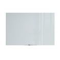 thumbnail image 2 of U Brands Floating Non-Magnetic Glass Dry-Erase Board, 72 X 48 Inches, White Frosted Surface, Frameless (2780U00-01), 2 of 5