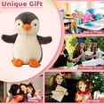 thumbnail image 6 of YiJuHui 1pcs Plush Penguin Stuffed Animal Toy Soft Marine Wildlife Doll Cute Gift for Adults Home Decor Office, 6 of 6