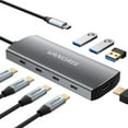 thumbnail image 1 of Hub USB C VANGREE 8 en 1 con 3 USB 3.2 Gen 2, 4K @60Hz HDMI 100 W PD, 1 of 9