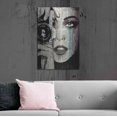 thumbnail image 6 of Luxe Metal Art 'Zoom' by Loui Jover, Metal Wall Art, 24"x36", 6 of 9