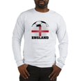 thumbnail image 1 of CafePress - England Soccer Long Sleeve T Shirt - Unisex Cotton Long Sleeve T-Shirt, 1 of 1