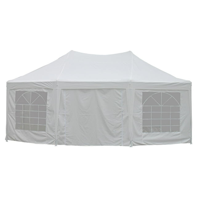ALEKO PWT22X16 Collapsible Octagonal Party Canopy 21 X 16 inch Event Tent with Windows