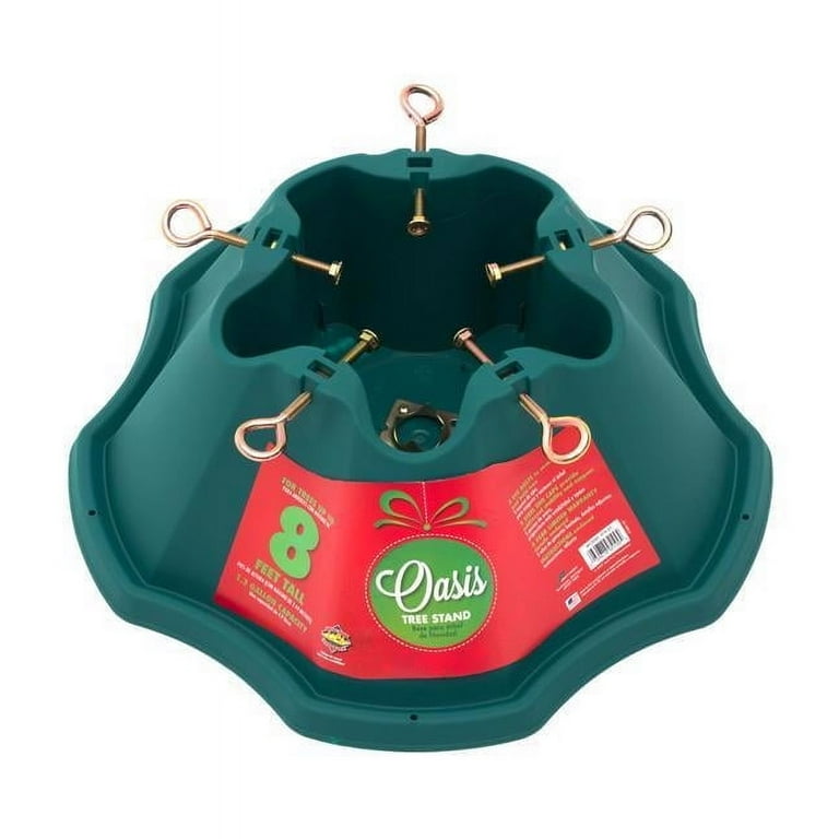 Jack-Post Oasis 519-ST Christmas Tree Stand, Green Plastic, Holds Jack-Post Oasis 519-ST Christmas Tree Stand, Green Plastic, Holds