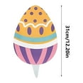 thumbnail image 3 of Easter Rain Meter Tube Home Numbers for Address Lighted Easter Egg Garden Outdoor Decoration Easter Day Decoration Acrylic Cute Easter Egg Animal Easter Garden Logo Garden Easter Party Supplies For, 3 of 6