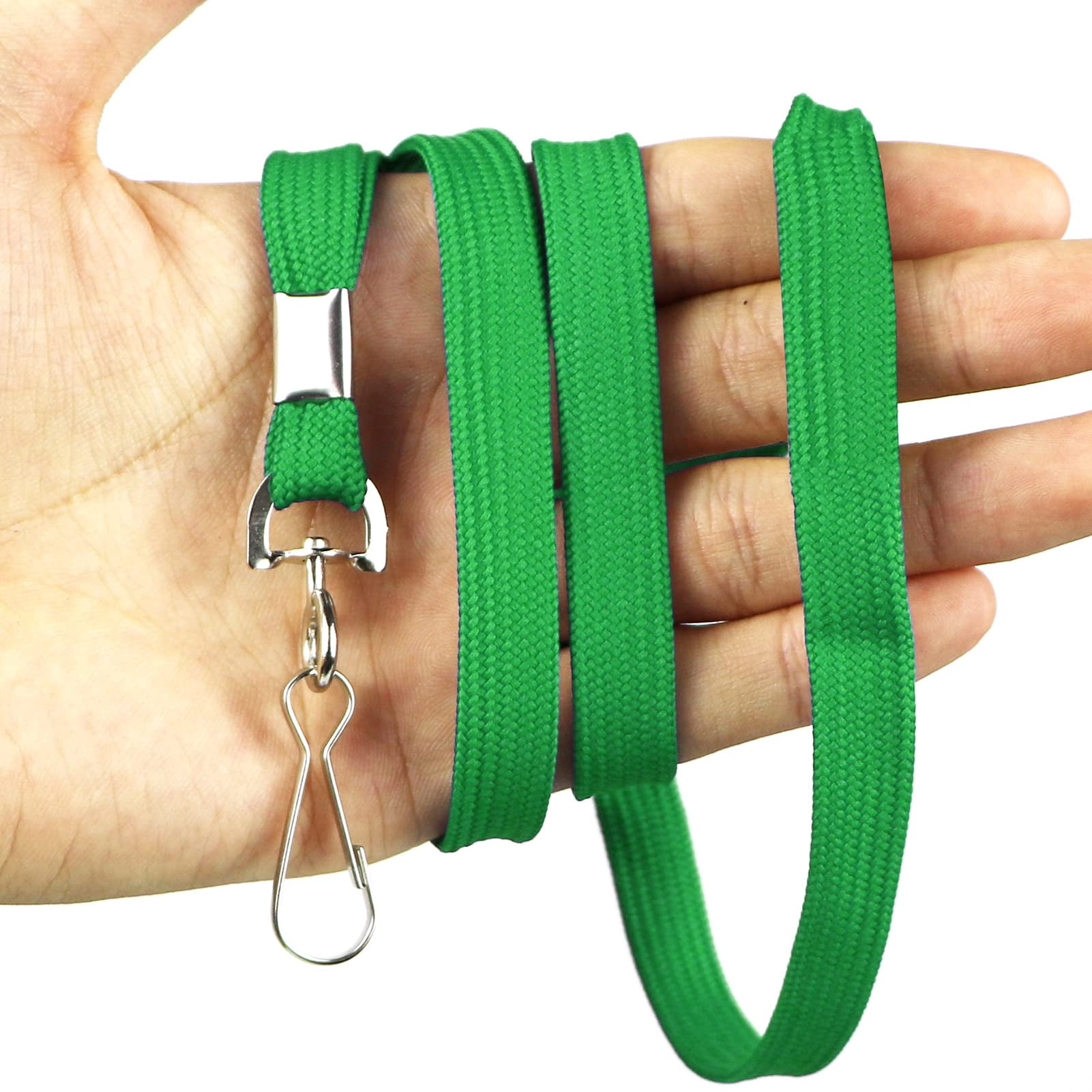 Lanyard 100 Pack Bulk Badge Lanyards For Id Badges Neck Cruise Name Tag Holder