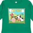 thumbnail image 4 of Inktastic I'm Two Farm Animals Wearing Birthday Party Hats Boys or Girls Long Sleeve Toddler T-Shirt, 4 of 5