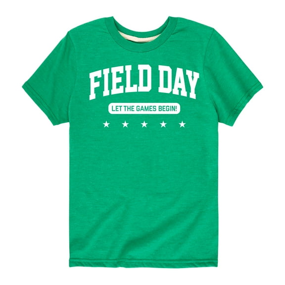 Instant Message - Field Day Let The Games Begin - Toddler And Youth Short Sleeve Graphic T-Shirt