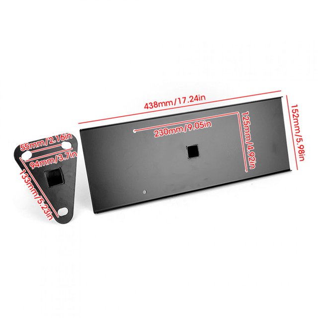 Soporte De Placa De Matrícula Para Rueda De Neumático De Repuesto Trasero De Coche, Compatible Con JK 2007-2017
