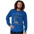 thumbnail image 5 of Fishermen's Life Humor Funny Fishing Long Sleeve TShirt Men Women Brisco Brands S, 5 of 6