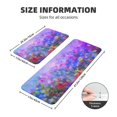 thumbnail image 2 of Sikiie Colorful Purple Cosmos Flower Kitchen Mat 2 PCS Cushioned Kitchen Rug, Waterproof Non-Slip Kitchen Mats for Kitchen, Floor Home, Sink, Laundry, 2 of 6