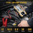 CATGOOD Car Jump Starter, 8000A Peak Portable Jump Box with 150 PSI Air ...